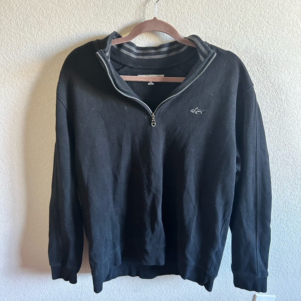 Half zip sweatshirt